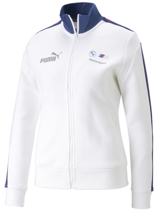 Jachetă de dama Puma Bmw Mms Wmn Mt7 Track Jacket Puma White S