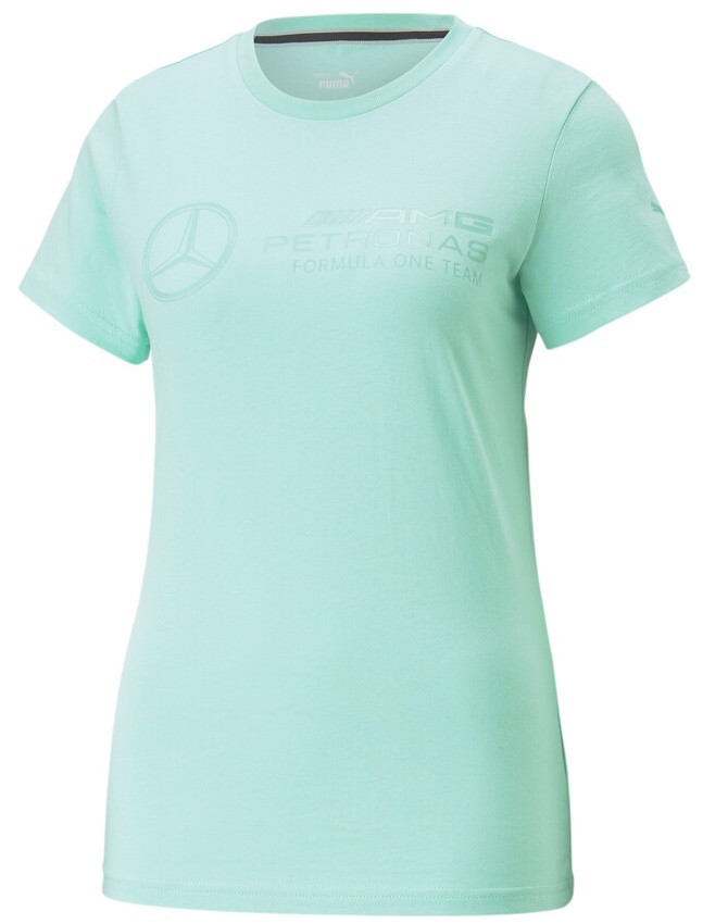 Женская футболка Puma Mapf1 Wmn Ess Logo Tee Mint XL