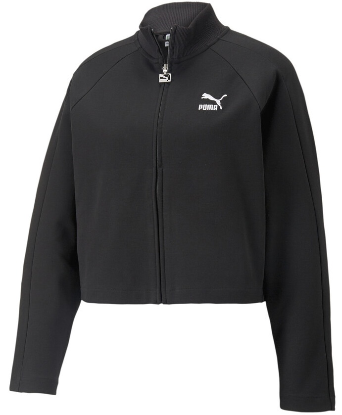 Женская толстовка Puma T7 Track Jacket Dk Puma Black XL (53821601)