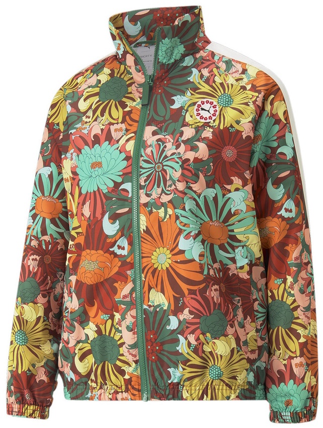 Jacheta de dama Puma X Liberty Aop Woven Jacket Pristine/Aop L