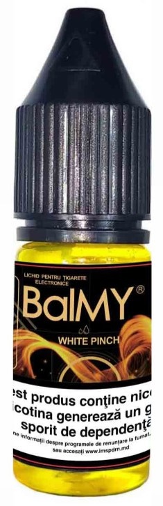 Lichid pentru tigări electronice BalMY E-Liquid White Peach 10ml (E-LIQ_BLMe04)