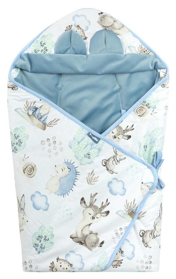 Конверт для малышей Sensillo Velvet Blue XL (70301)