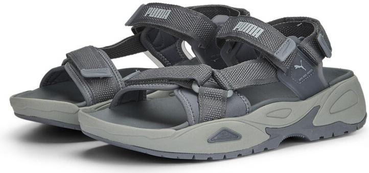 Сандалии мужские Puma Traek Lite Gray Tile/Cool Mid Gray/Platinum Gray 44.5