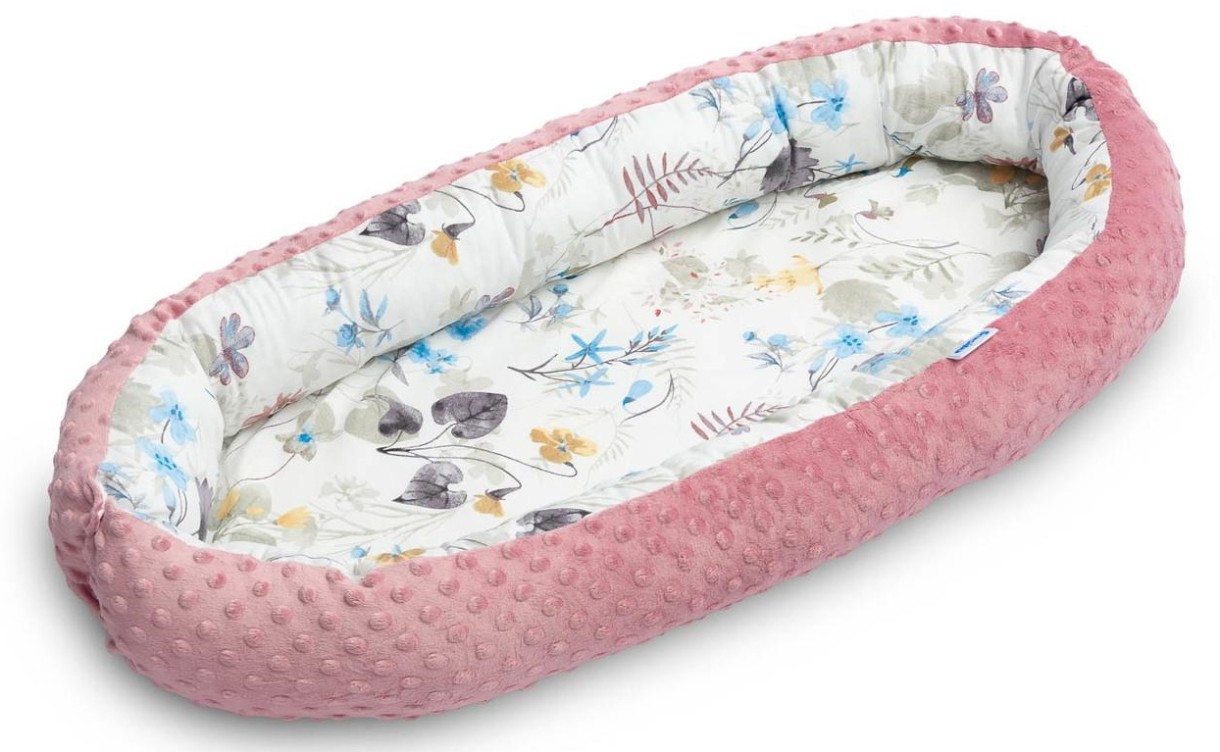 Гнездо для малыша Sensillo Minki Retro Pink (22872)
