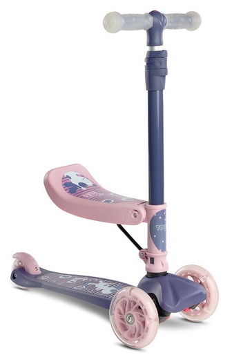 Trotinetă Toyz 2in1 Tixi (Pink)