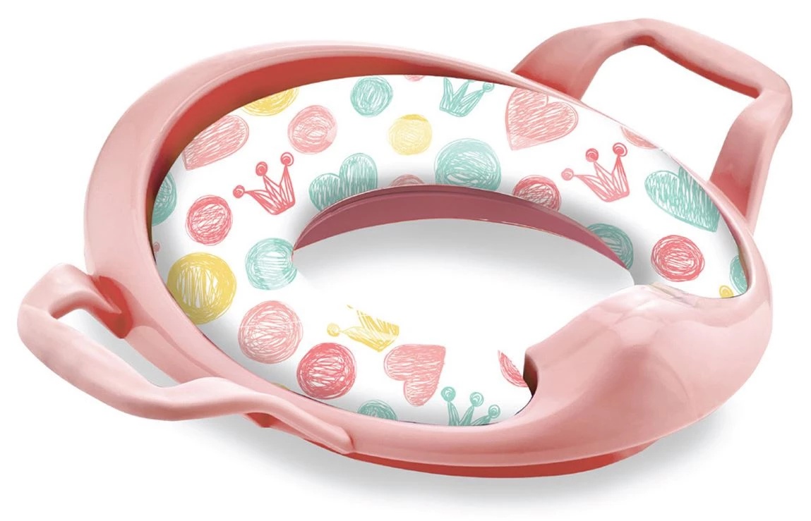Colac WC pentru copii BabyJem Pink (064)