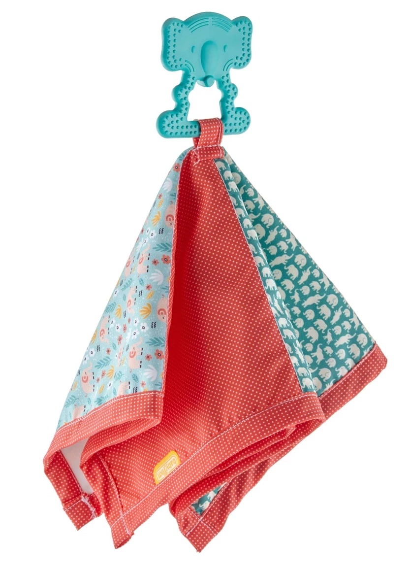 Игрушка-прорезыватель BabyJem Patchwork Red (741)