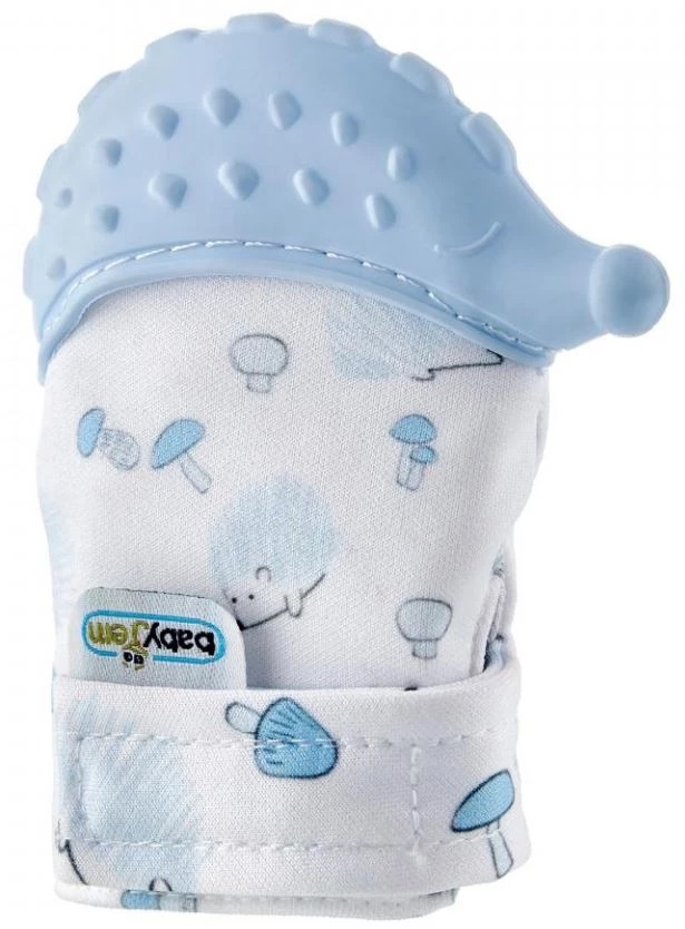 Игрушка-прорезыватель BabyJem Scratch Gloves Blue (612)