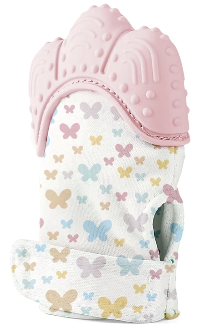 Игрушка-прорезыватель BabyJem Scratch Gloves Pink (526)
