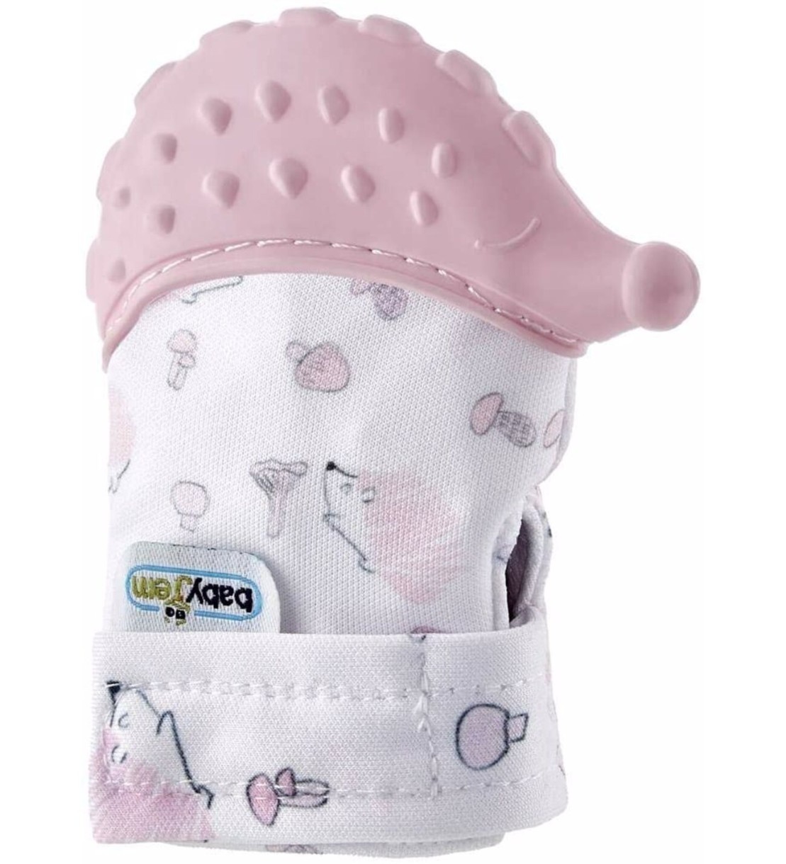 Игрушка-прорезыватель BabyJem Scratch Gloves Pink (612)