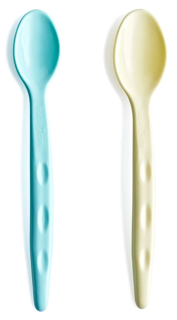Набор ложек BabyJem Green/Yellow (494)