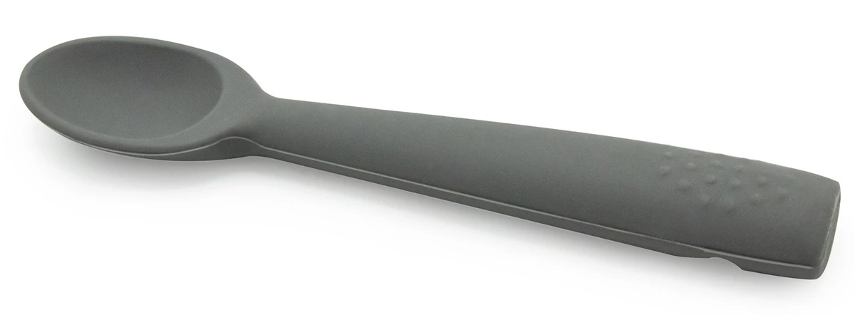 Силиконовая ложка BabyJem Grey (759)