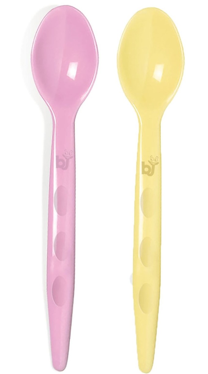 Набор ложек BabyJem Pink/Yellow (494)