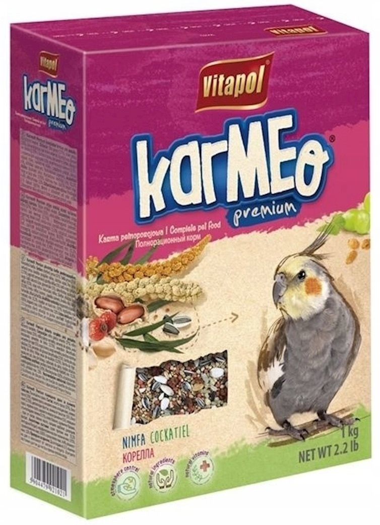 Корм для птиц Vitapol Karmeo Nimfa 1kg