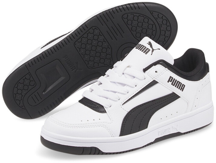 Кеды детские Puma Rebound Joy Lo Jr Puma White/Black 37