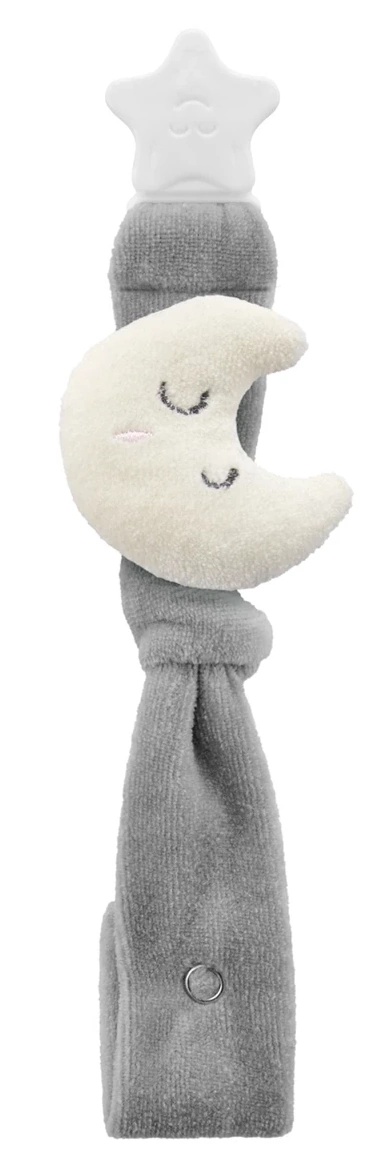 Цепочка для пустышки BabyJem Grey (743)