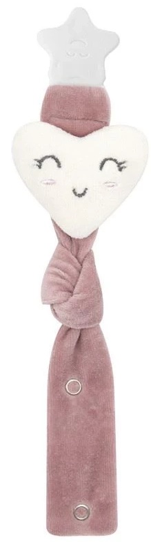 Цепочка для пустышки BabyJem Pink (743)