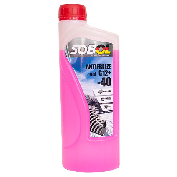 Антифриз Sobol -40 G-12+ Red 1L