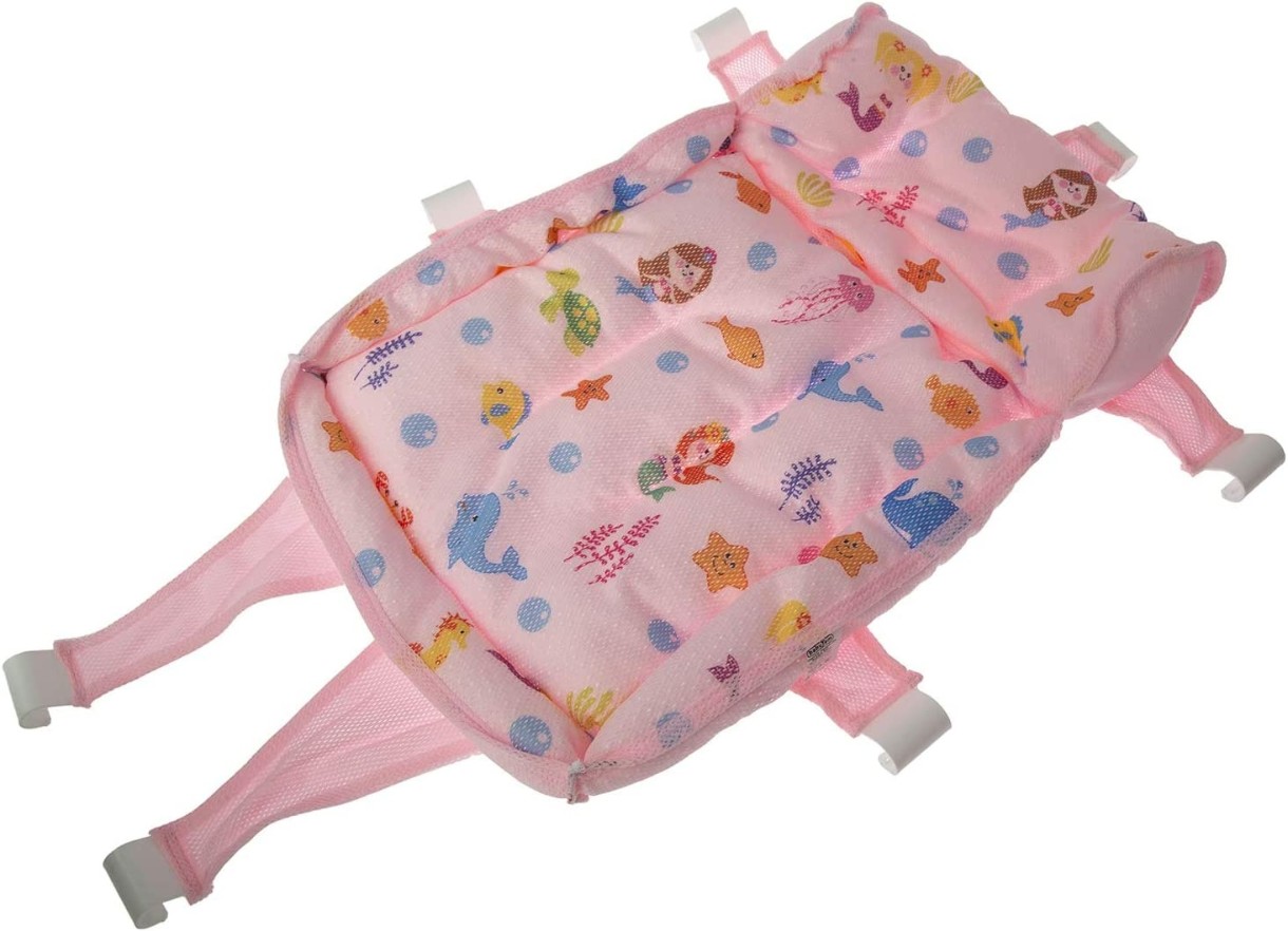 Hamac pentru scăldat BabyJem Ocean Baby Pink (393)