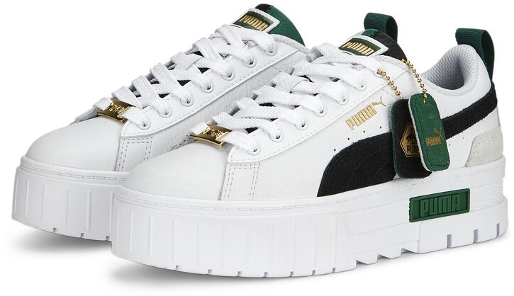 Кеды женские Puma Mayze Archive Remastered Wns Puma White/Black/Vine 38