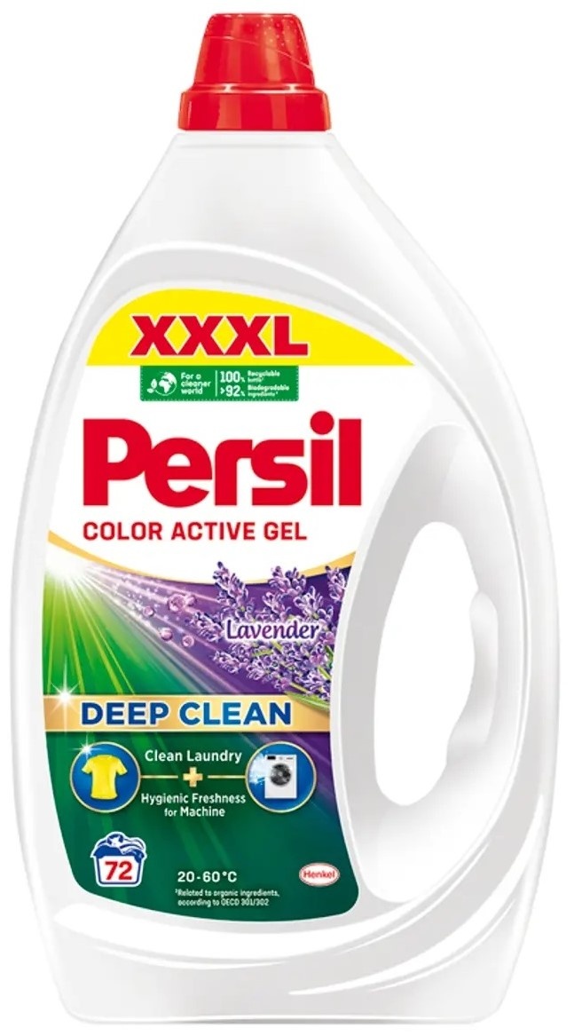 Gel de rufe Persil Color Gel Lavender 3.24L 72 wash