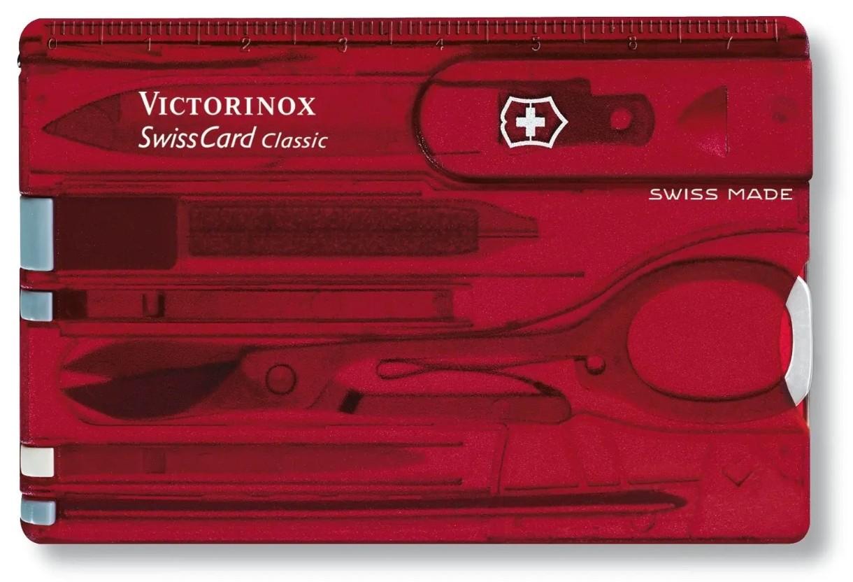 Швейцарская карта Victorinox SwissCard Classic 0.7100.T
