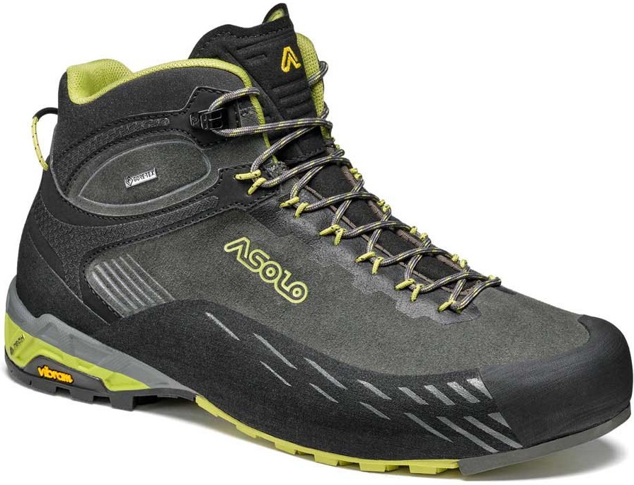 Ботинки мужские Asolo Eldo Mid LTH GV Graphite/Green Oasis (A0105600.B022) 42
