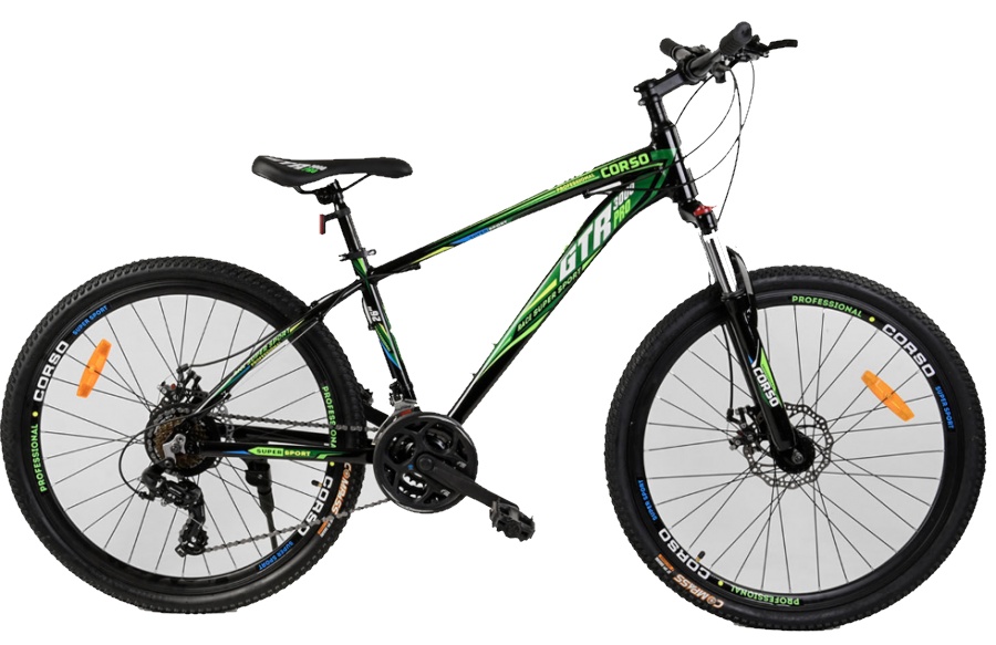 Велосипед Corso Gtr3000 26 Black/Green