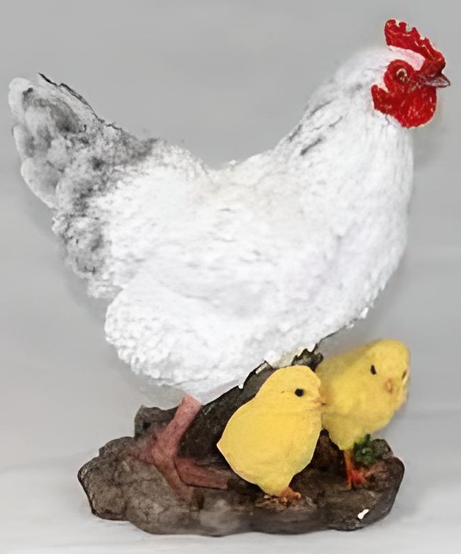 Figurina gradina Figuren Discounter Chickens (10528W)