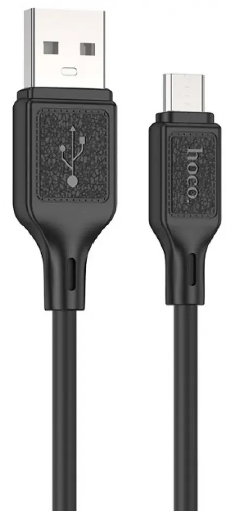 Cablu USB Hoco X90 Cool Micro 1m Black
