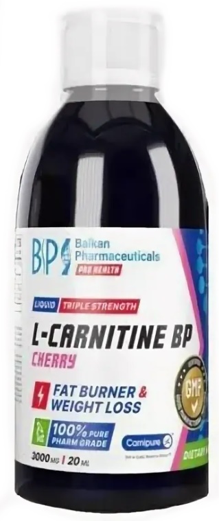 Produs pentru slăbit Balkan Pharmaceuticals L-Carnitine 500ml Cherry
