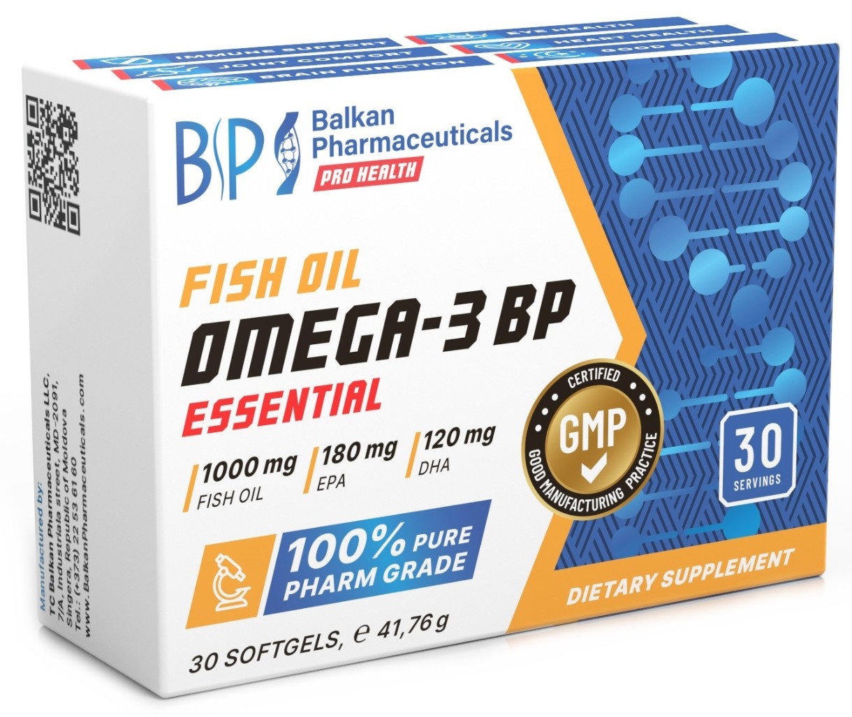 Vitamine Balkan Pharmaceuticals Omega-3 Essential 30cap