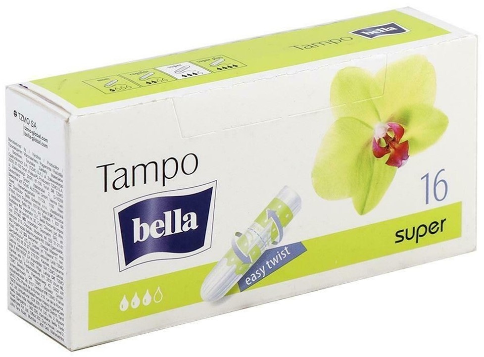 Тампоны гигиенические Bella Tampo Super 16pcs