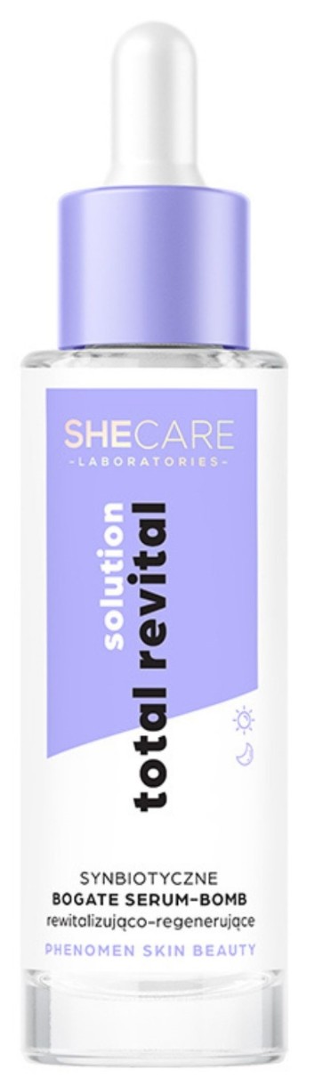 Сыворотка для лица SheCare Total Revital Serum-Bomb Regenerating 30ml