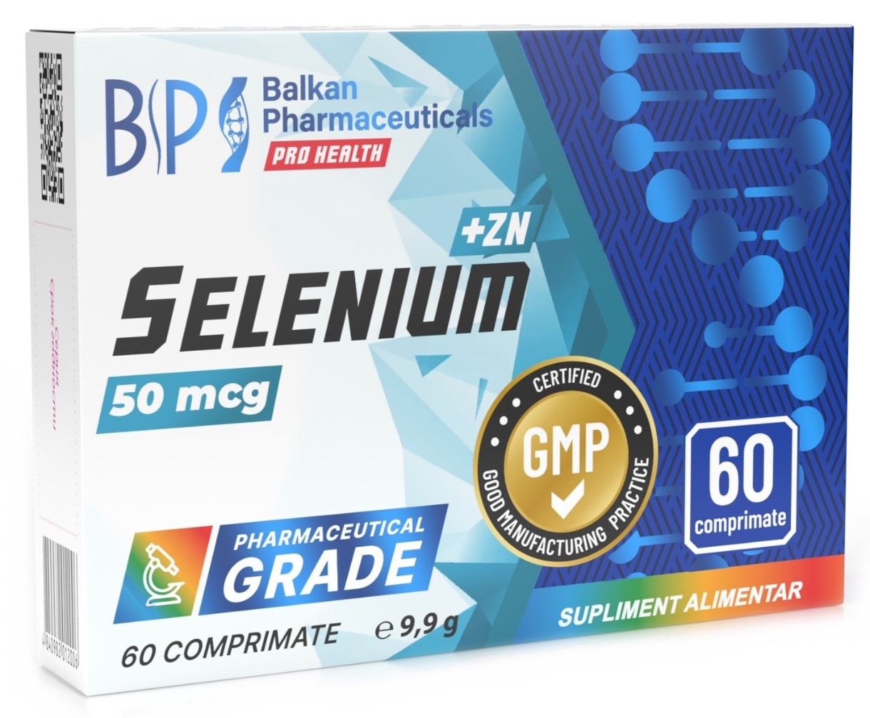 Витамины Balkan Pharmaceuticals Selenium + Zn 60tab