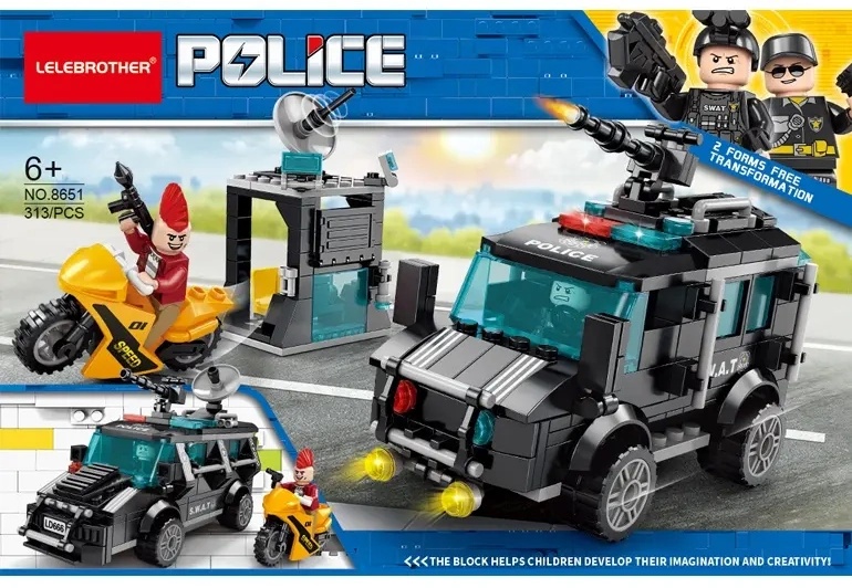 Set de construcție ChiToys Police (72226)