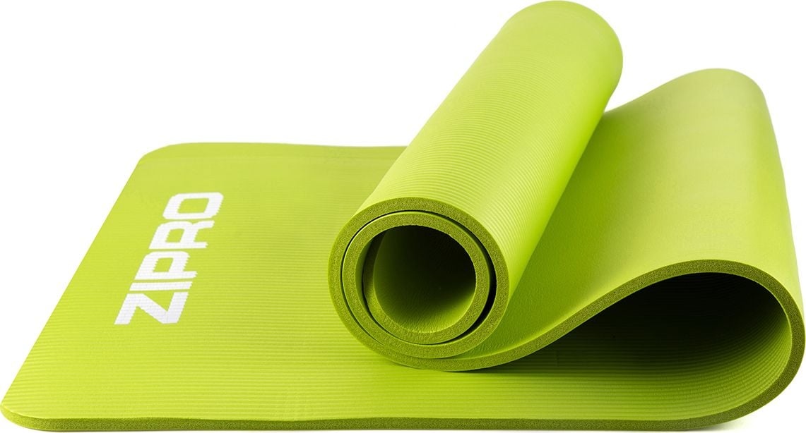 Covoraș fitness Zipro Training mat 10mm (6413512) Green