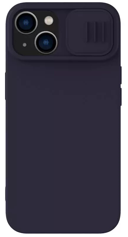 Husa de protecție Nillkin Apple iPhone 14 Plus CamShield Silky Silicone Case Dark Purple