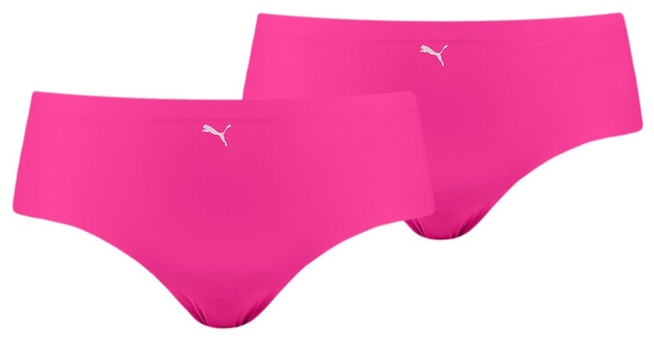 Сhiloţi pentru dame Puma Women Seamless Hipster 2P Pack Neon Pink L