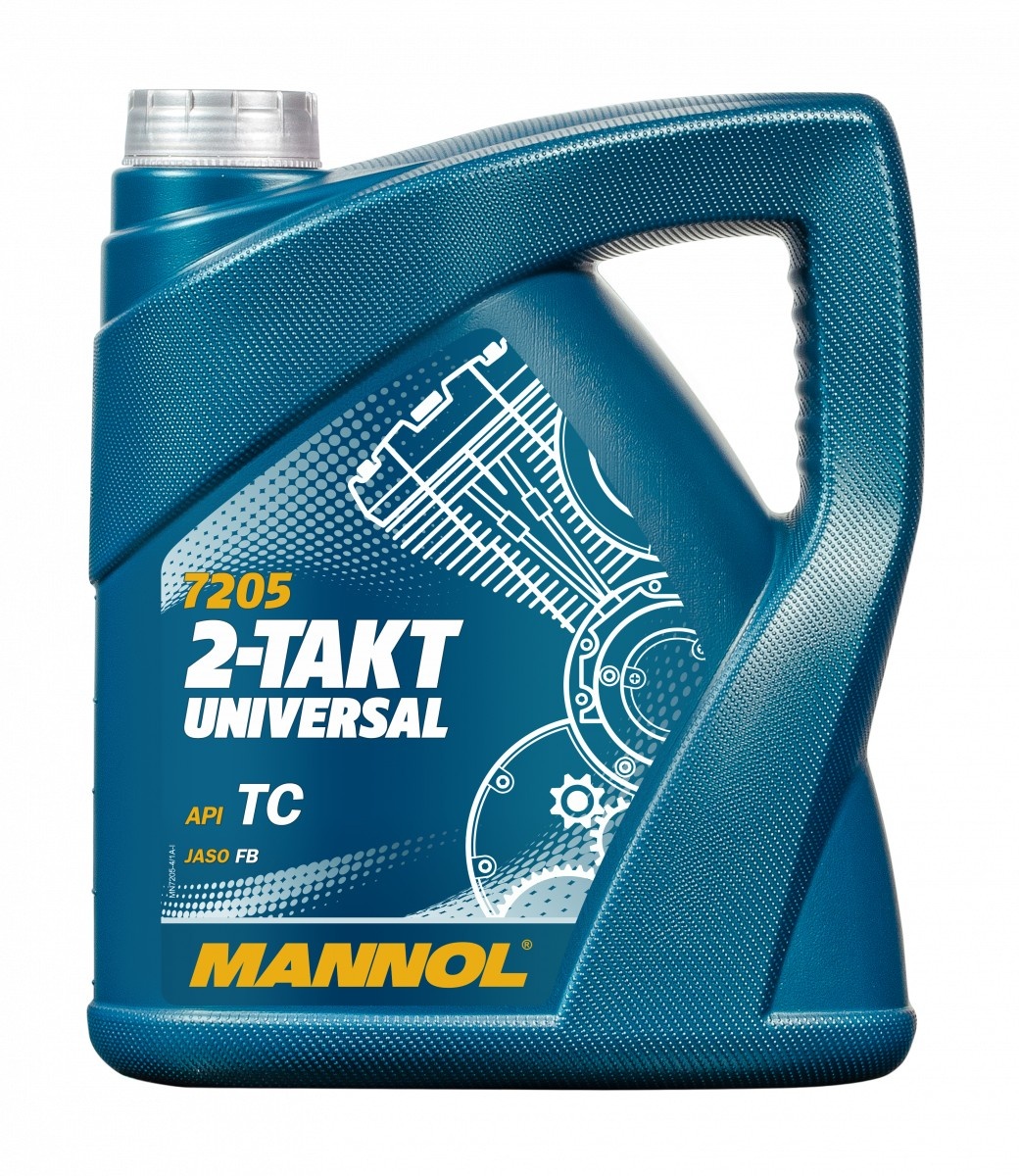 Моторное масло Mannol 2-Takt Universal 7205 4L