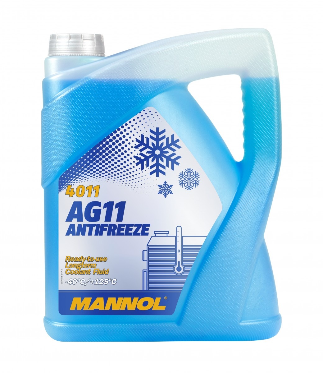 Антифриз Mannol AG11 (-40) 4011 5L