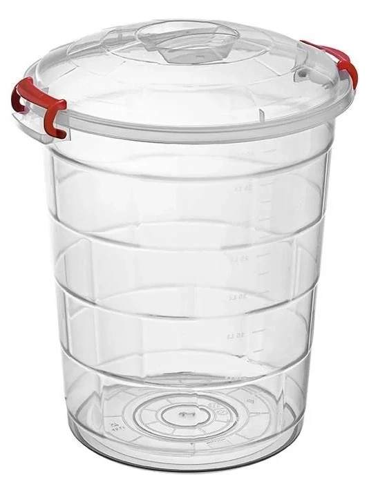 Container pentru mâncare Bursev Transparent 38.5x36.5x38.5cm 1112.71