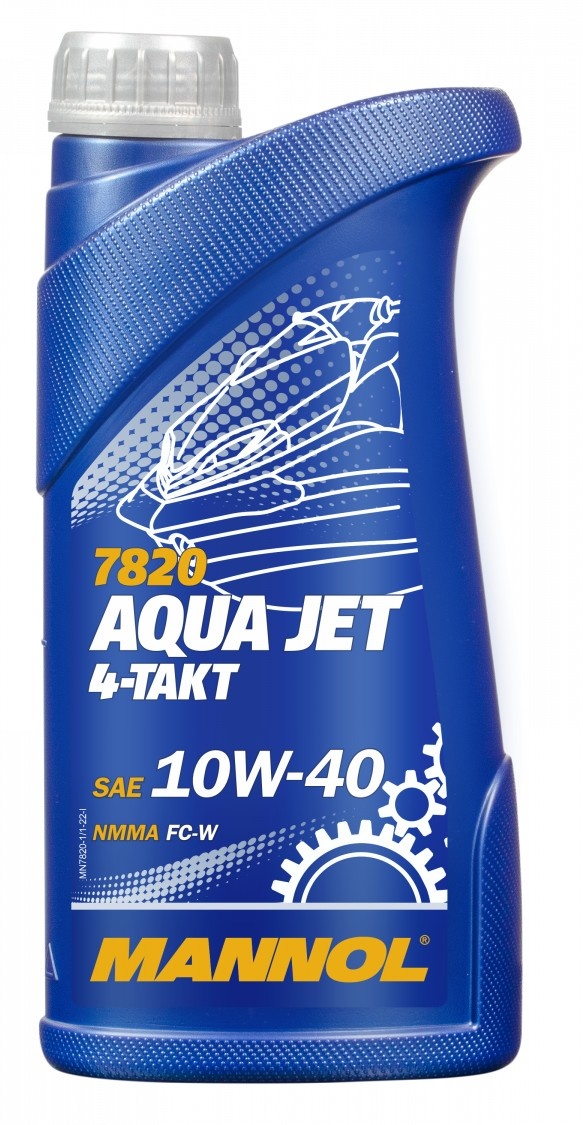 Моторное масло Mannol 4-Takt Aqua Jet 10w-40 7820 1L