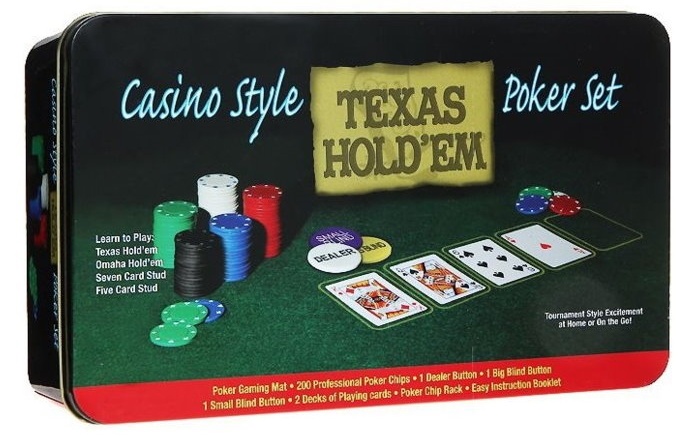 Настольная игра International Toys Trading LTD Покерный набор 200 фишек с номиналом + сукно (IG-1104215)