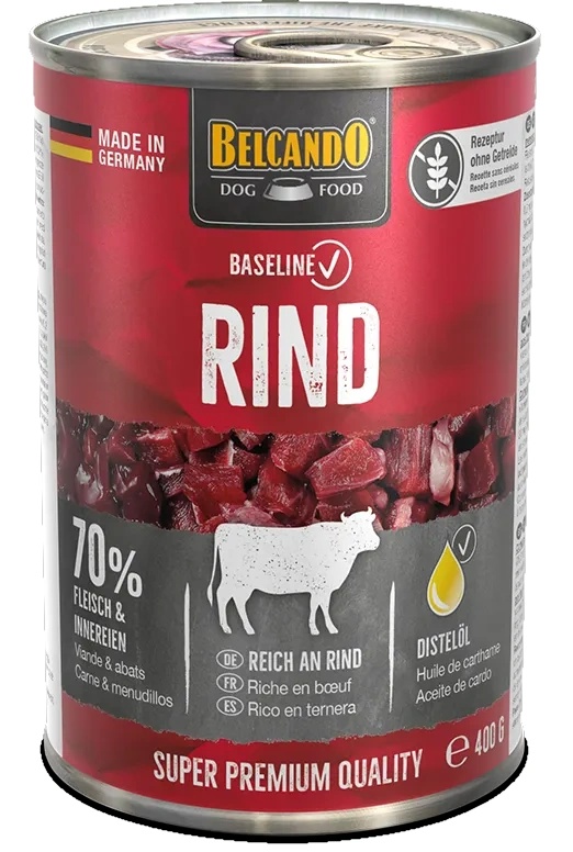Влажный корм для собак Belcando Baseline Beef 0.4kg