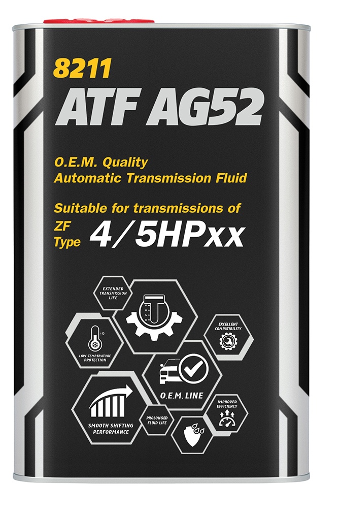 Ulei de transmisie auto Mannol ATF AG52 Automatic Special 8211 4L Metal