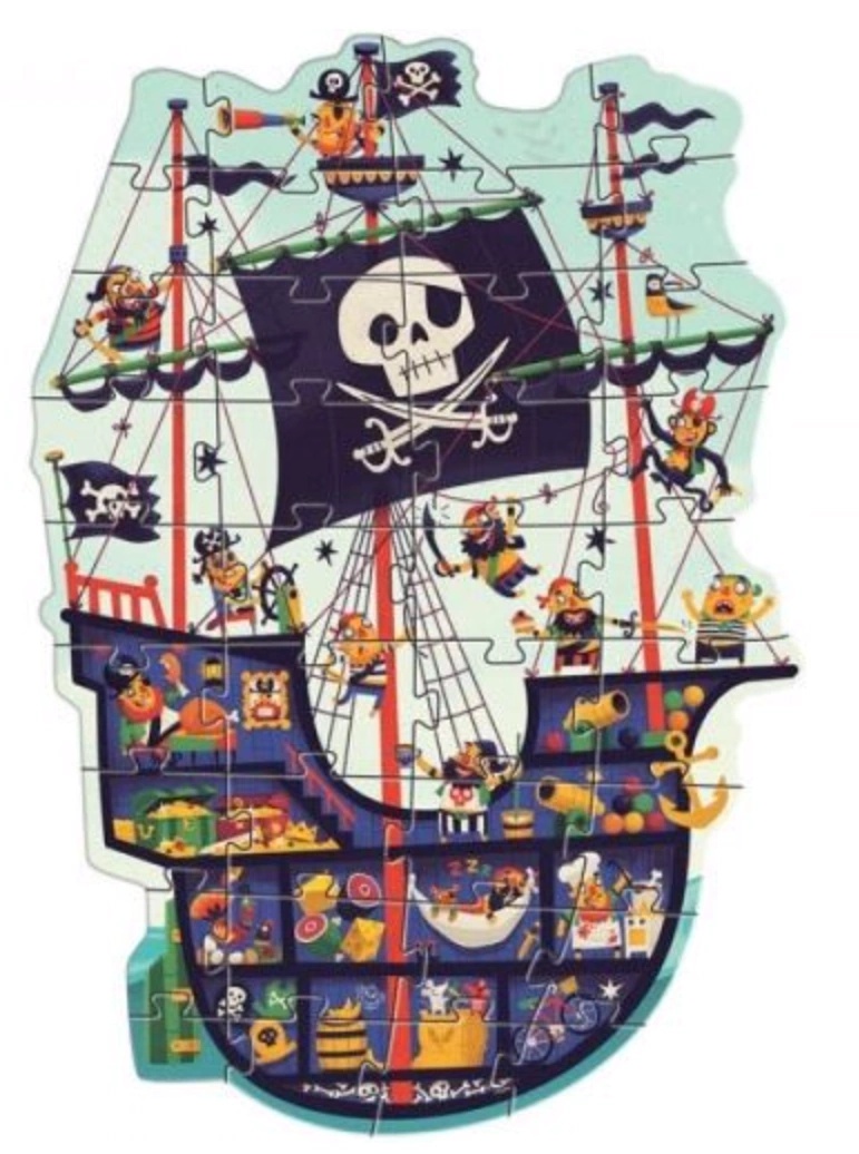Пазл Djeco 36 The Pirate Ship DJ07129