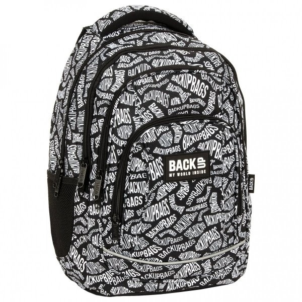 Школьный рюкзак BackUP Black & White PLB5A10