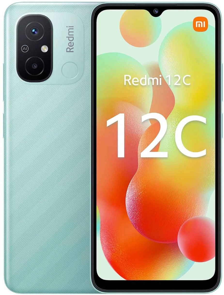 Мобильный телефон Xiaomi Redmi 12C 3Gb/64Gb Mint Green
