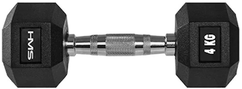 Гантель HMS 2x4kg Hex Pro
